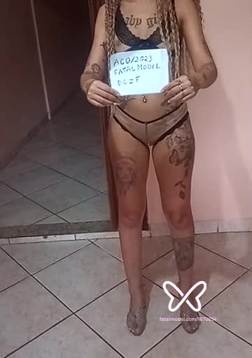 Imagem do vídeo de verificação de Renata Paixão XV