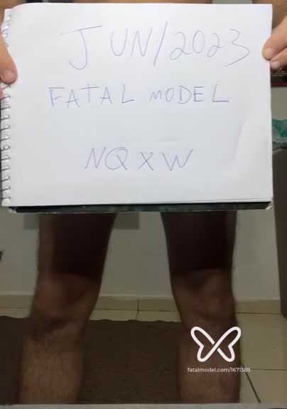 Imagem do vídeo de verificação de João Victor