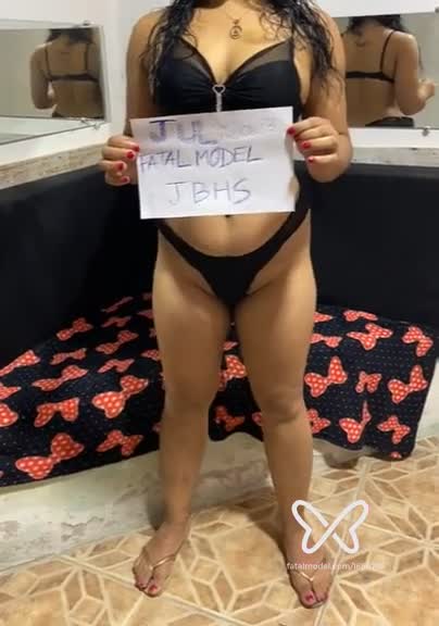 Imagem do vídeo de verificação de Roberta Armani