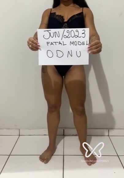 Imagem do vídeo de verificação de May Mendes