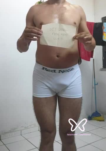 Imagem do vídeo de verificação de Luis Felipe