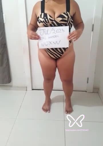 Imagem do vídeo de verificação de Polly Beatriz