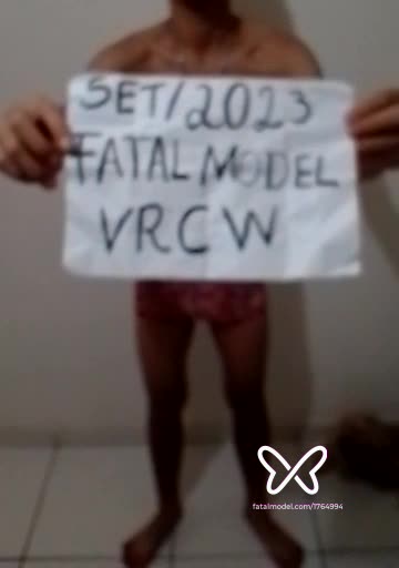 Imagem do vídeo de verificação de Kallebe Souza