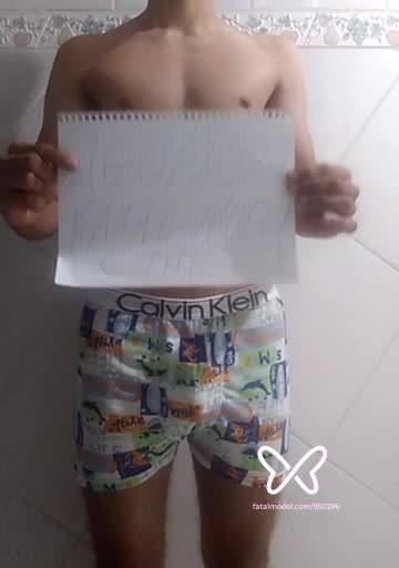 Imagem do vídeo de verificação de Gabriel