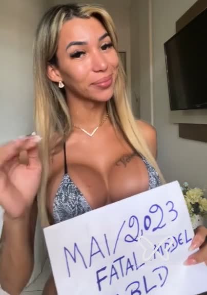 Imagem do vídeo de verificação de Karollayne arruda