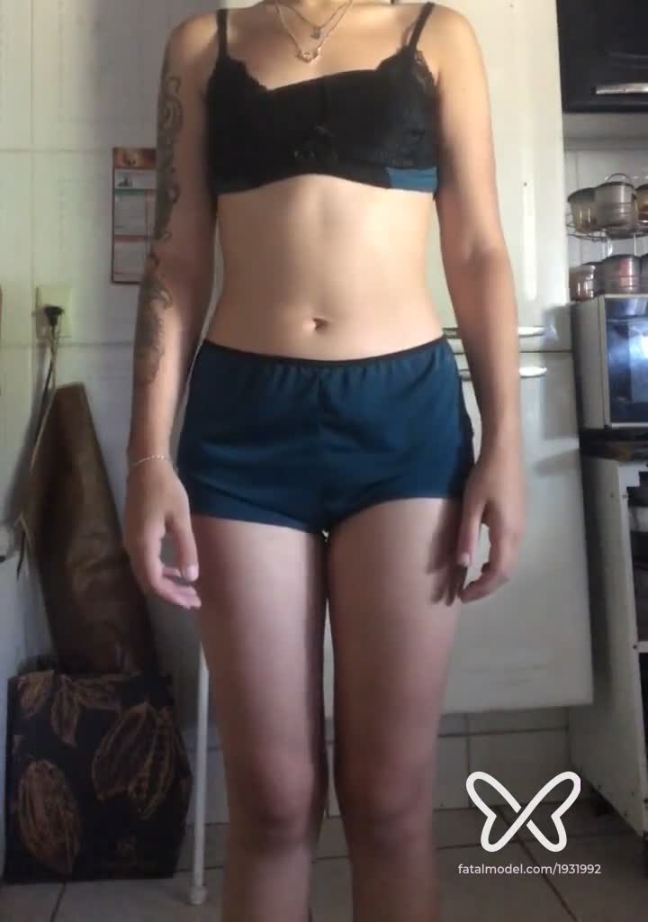 Imagem do vídeo de verificação de Agatha Bittencourt