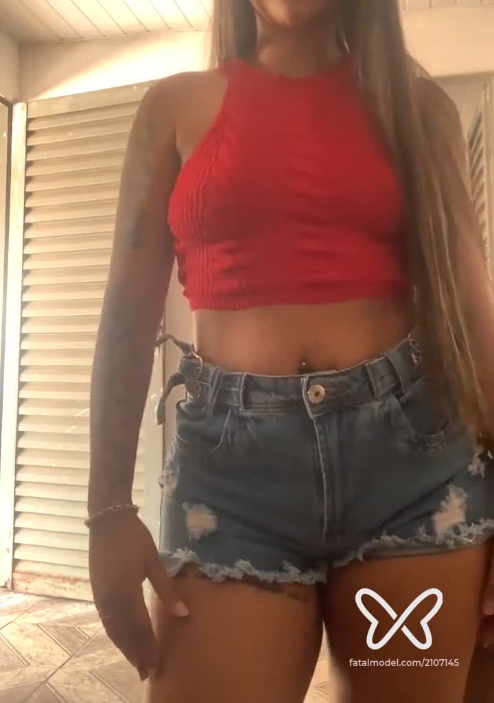 Imagem do vídeo de verificação de Luísa