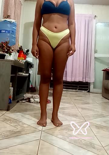 Imagem do vídeo de verificação de Gabriela