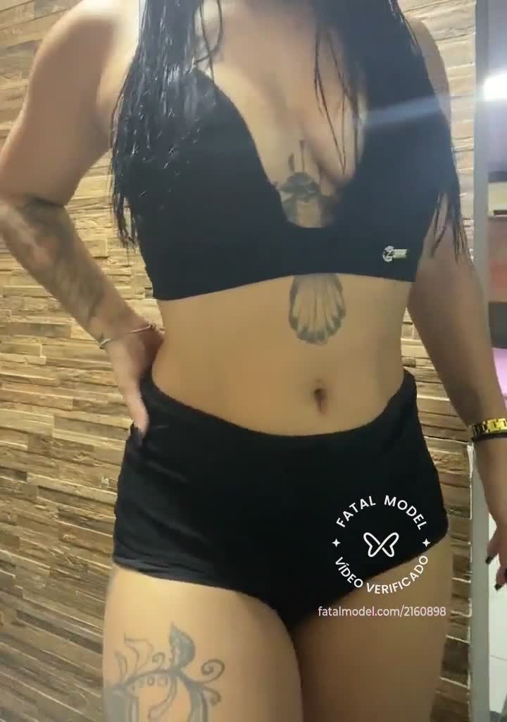 Imagem do vídeo de verificação de Luana lemos