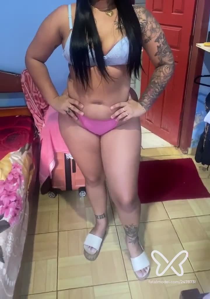 Imagem do vídeo de verificação de Thaísa