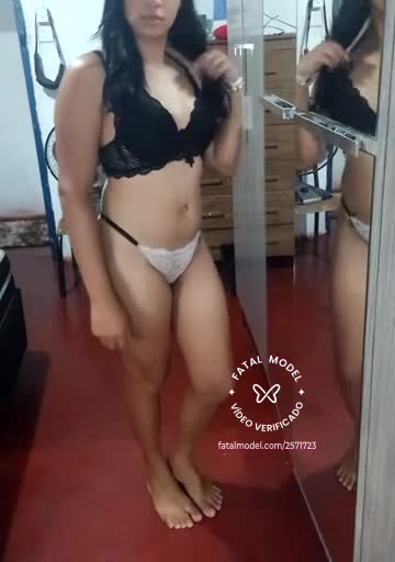 Imagem do vídeo de verificação de Bruninha