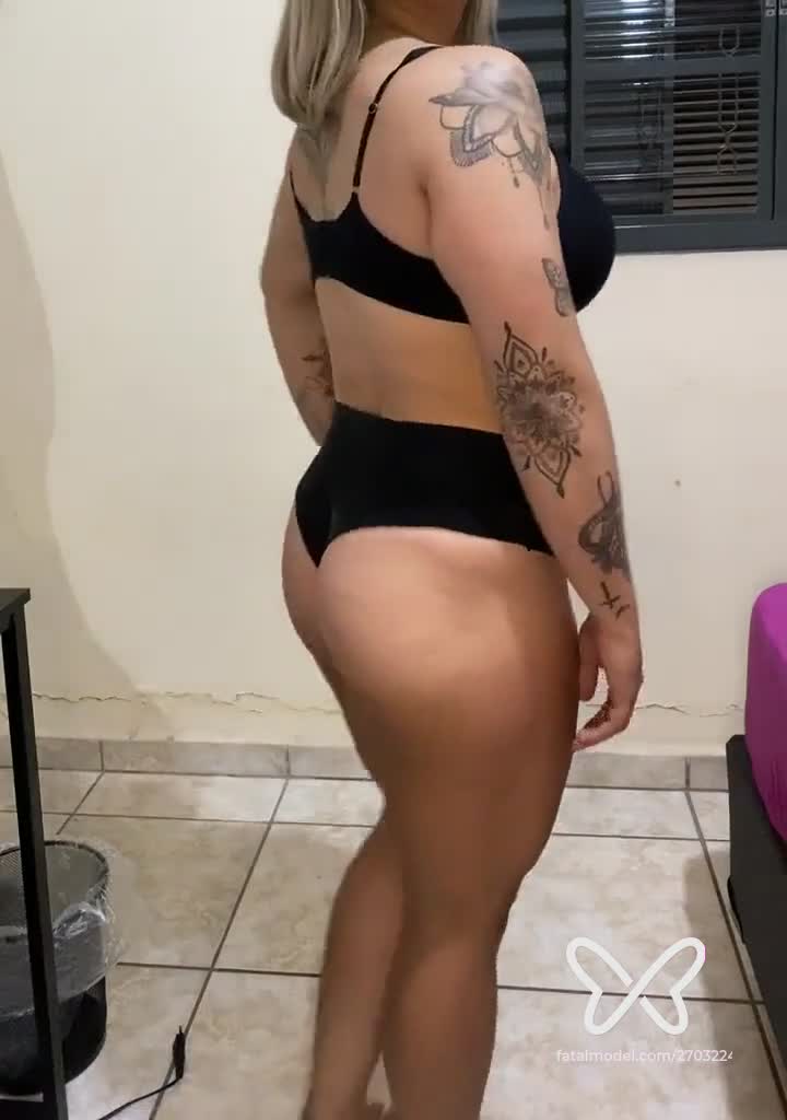 Imagem do vídeo de verificação de Gabriela Sanches