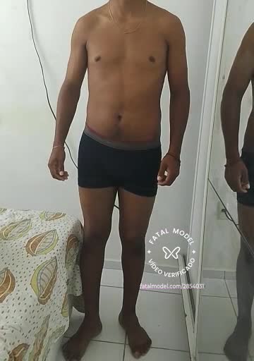 Imagem do vídeo de verificação de Lucas Gabriel
