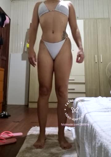 Imagem do vídeo de verificação de Mayara Lopes