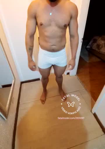 Imagem do vídeo de verificação de Bruno Santos