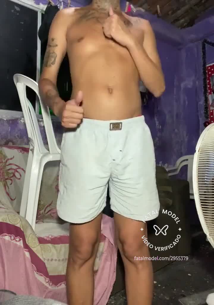Imagem do vídeo de verificação de Brunno Silva