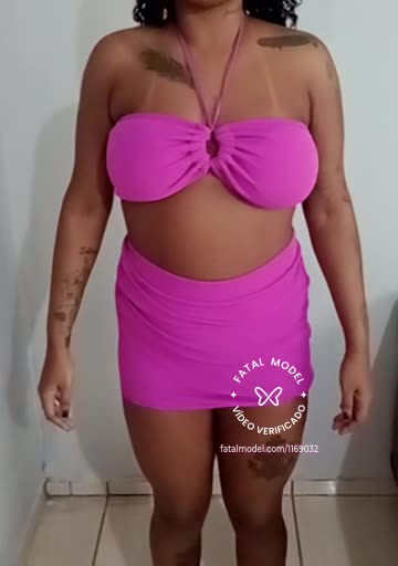 Imagem do vídeo de verificação de Sabrina