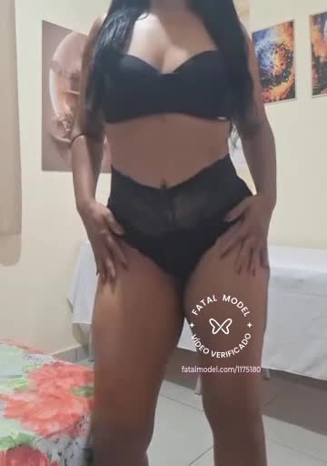 Imagem do vídeo de verificação de Naty Moreira