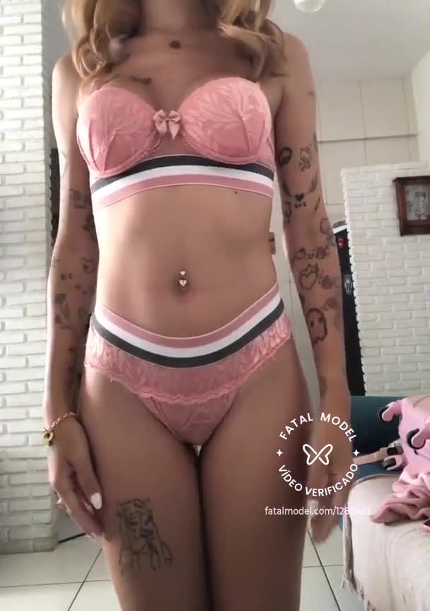 Imagem do vídeo de verificação de Sabrina Helil