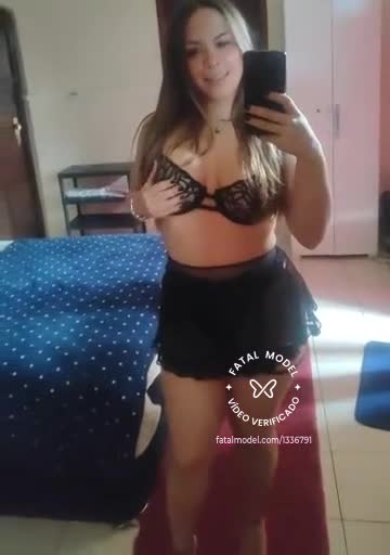 Imagem do vídeo de verificação de Melina Mancini