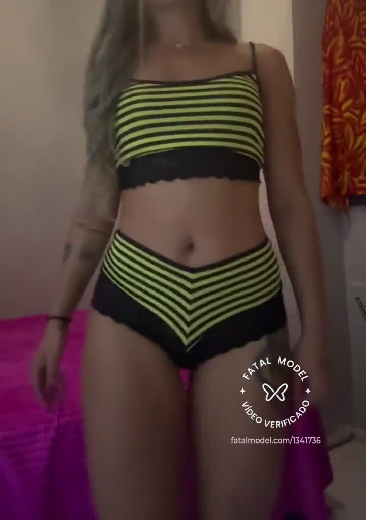Imagem do vídeo de verificação de Valentina Duartte