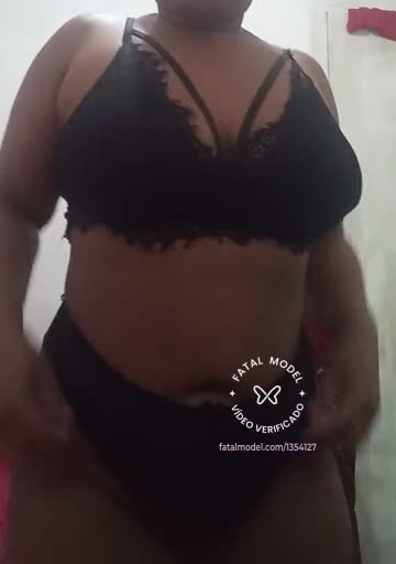 Imagem do vídeo de verificação de Bruna