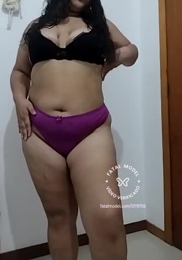 Imagem do vídeo de verificação de Milena