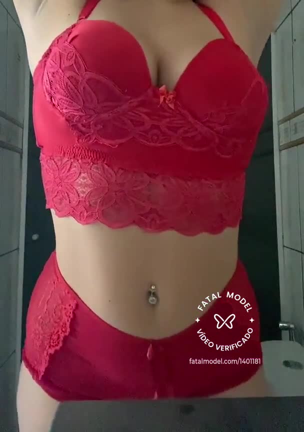 Imagem do vídeo de verificação de Sofia Andrade