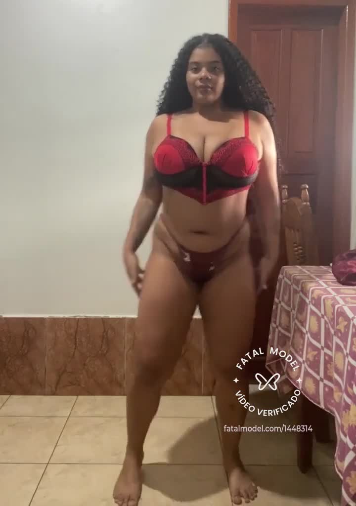 Imagem do vídeo de verificação de Gleiciane