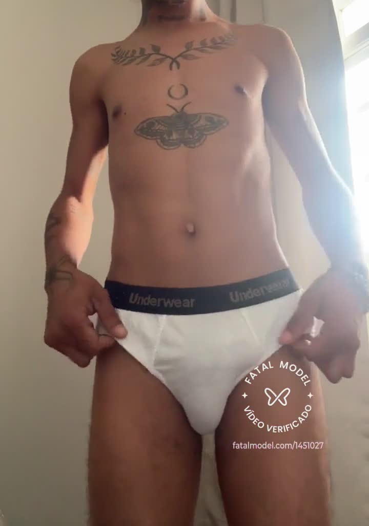Imagem do vídeo de verificação de Gabriel Oliveira