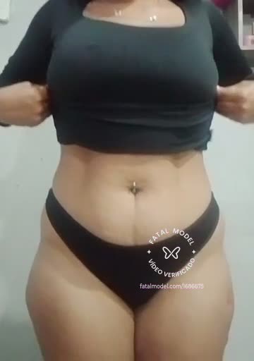 Imagem do vídeo de verificação de Izabela