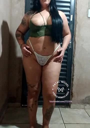 Imagem do vídeo de verificação de Lais Rodrigues