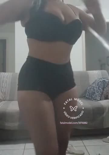 Imagem do vídeo de verificação de Geovanna