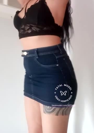 Imagem do vídeo de verificação de Bruna Lopes