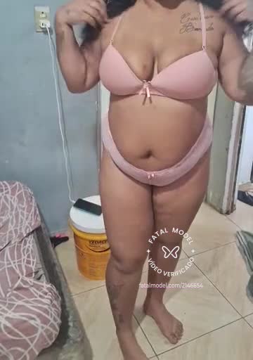 Imagem do vídeo de verificação de Ingrid Oliveira