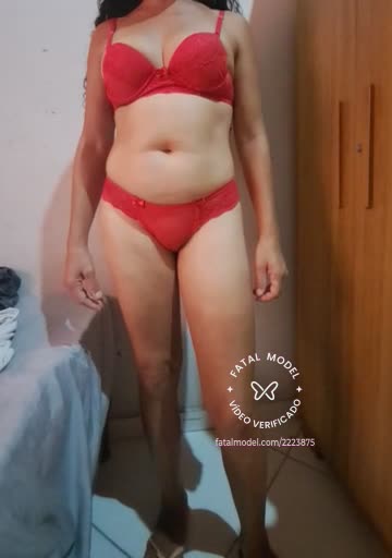 Imagem do vídeo de verificação de Beatriz