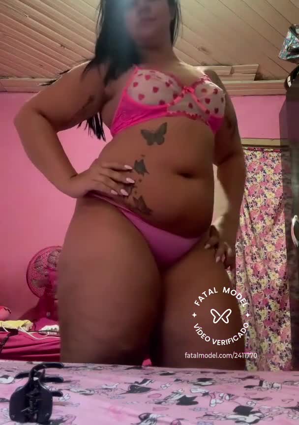 Imagem do vídeo de verificação de Bruna