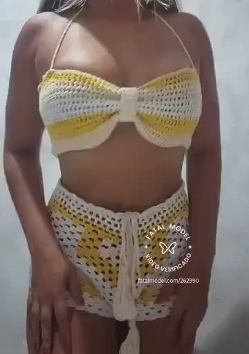 Imagem do vídeo de verificação de Letícia