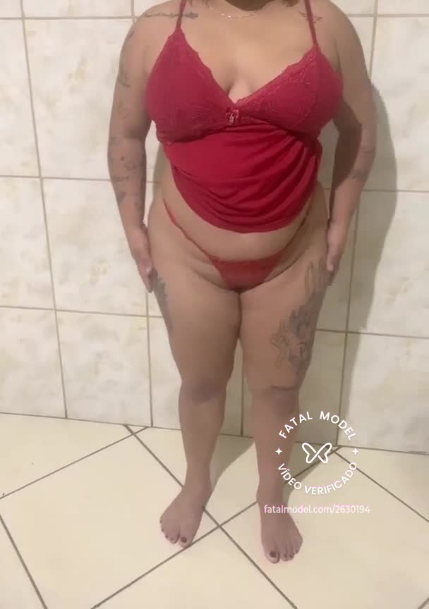 Imagem do vídeo de verificação de Bruna Silva