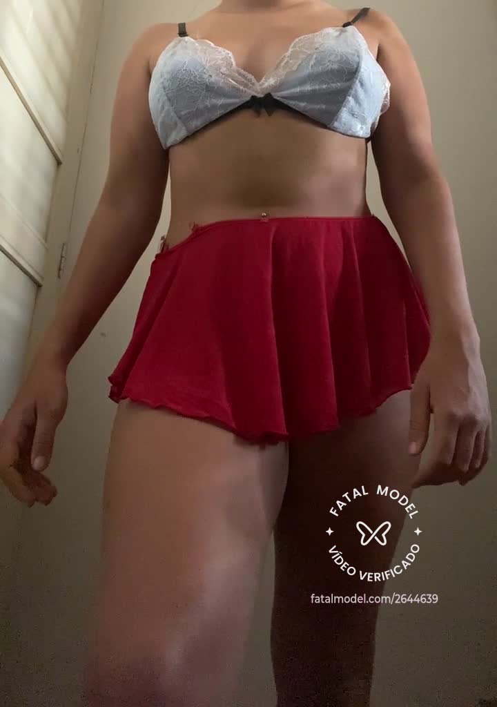 Imagem do vídeo de verificação de Rafaely Mazal
