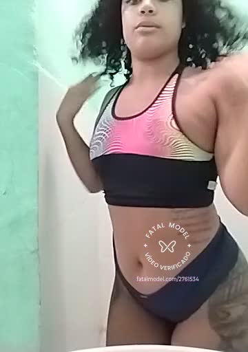 Imagem do vídeo de verificação de Palomaa Mendes