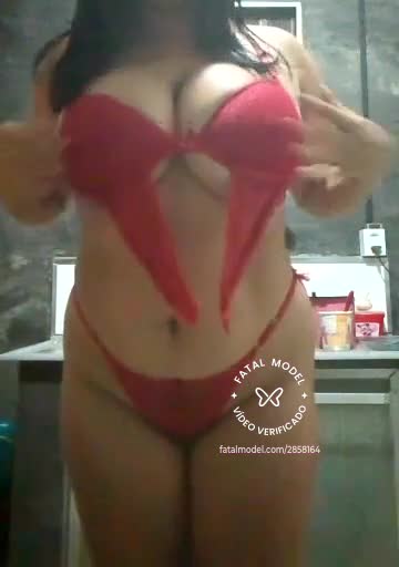 Imagem do vídeo de verificação de Bruninha Borelah