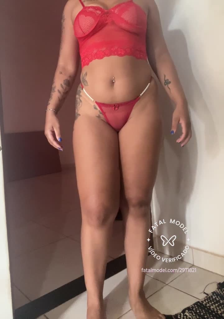 Imagem do vídeo de verificação de Gabrielly
