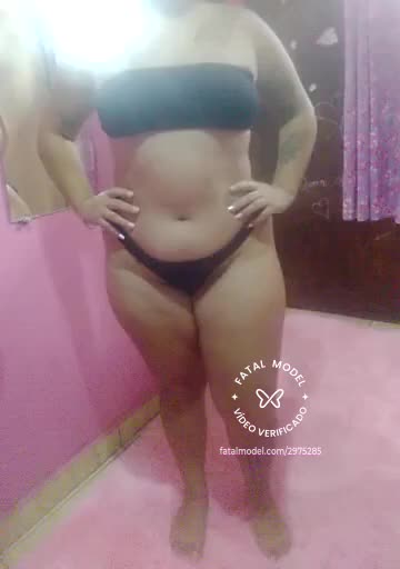 Imagem do vídeo de verificação de Aline