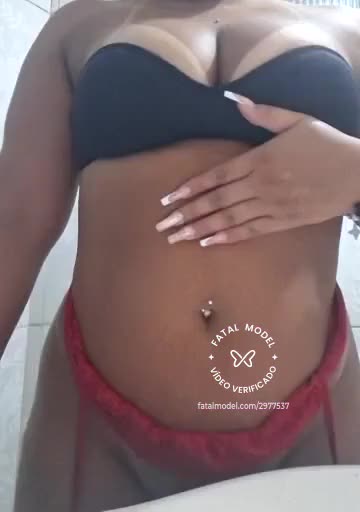 Imagem do vídeo de verificação de Fernanda