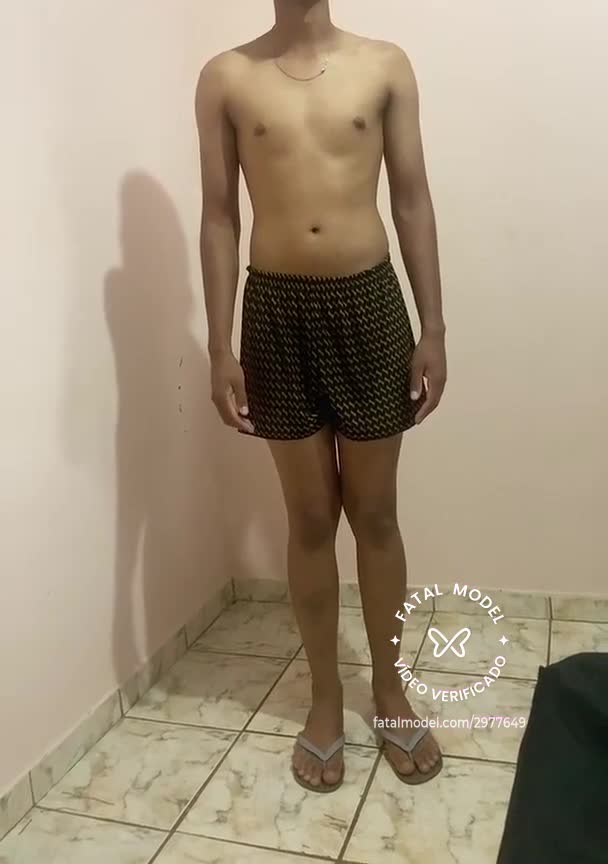 Imagem do vídeo de verificação de Gabriel