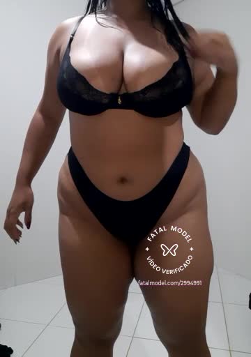 Imagem do vídeo de verificação de Gabriela
