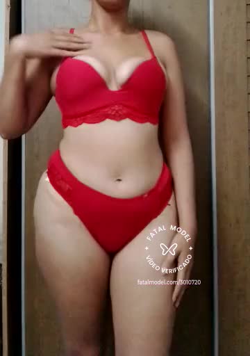 Imagem do vídeo de verificação de Geovana Santos