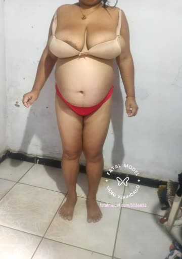Imagem do vídeo de verificação de Gabriela