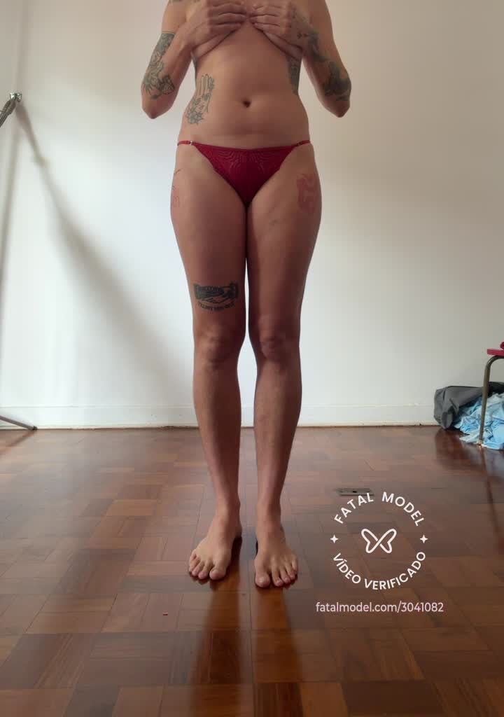 Imagem do vídeo de verificação de Talita Amazona